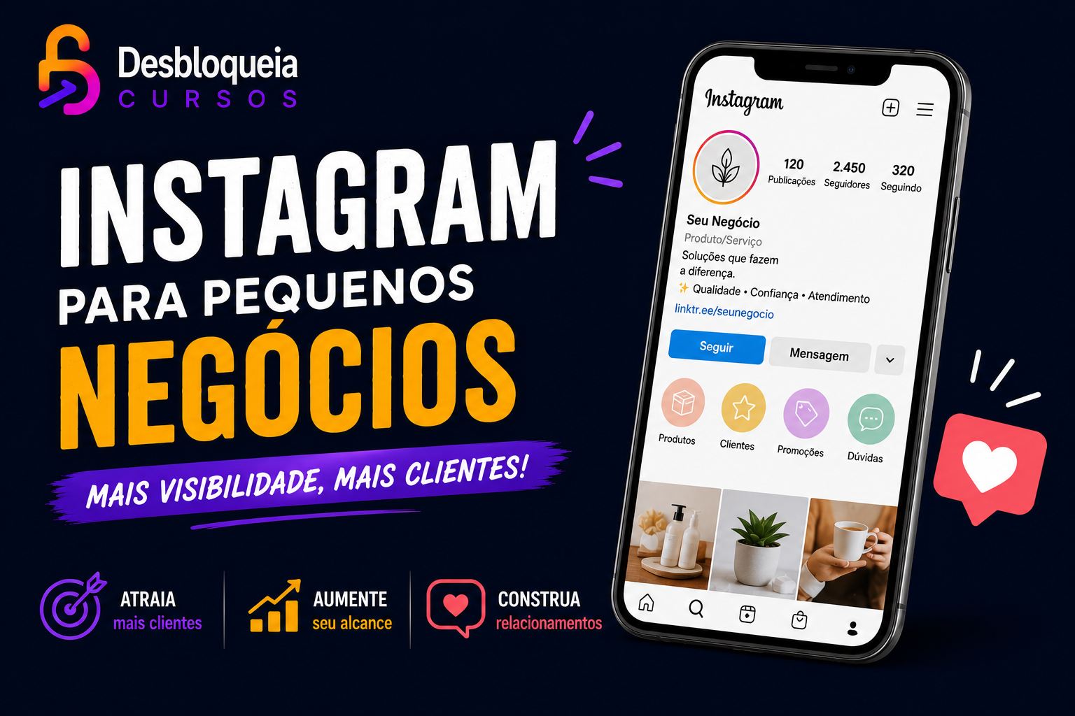 Instagram para pequenos negócios