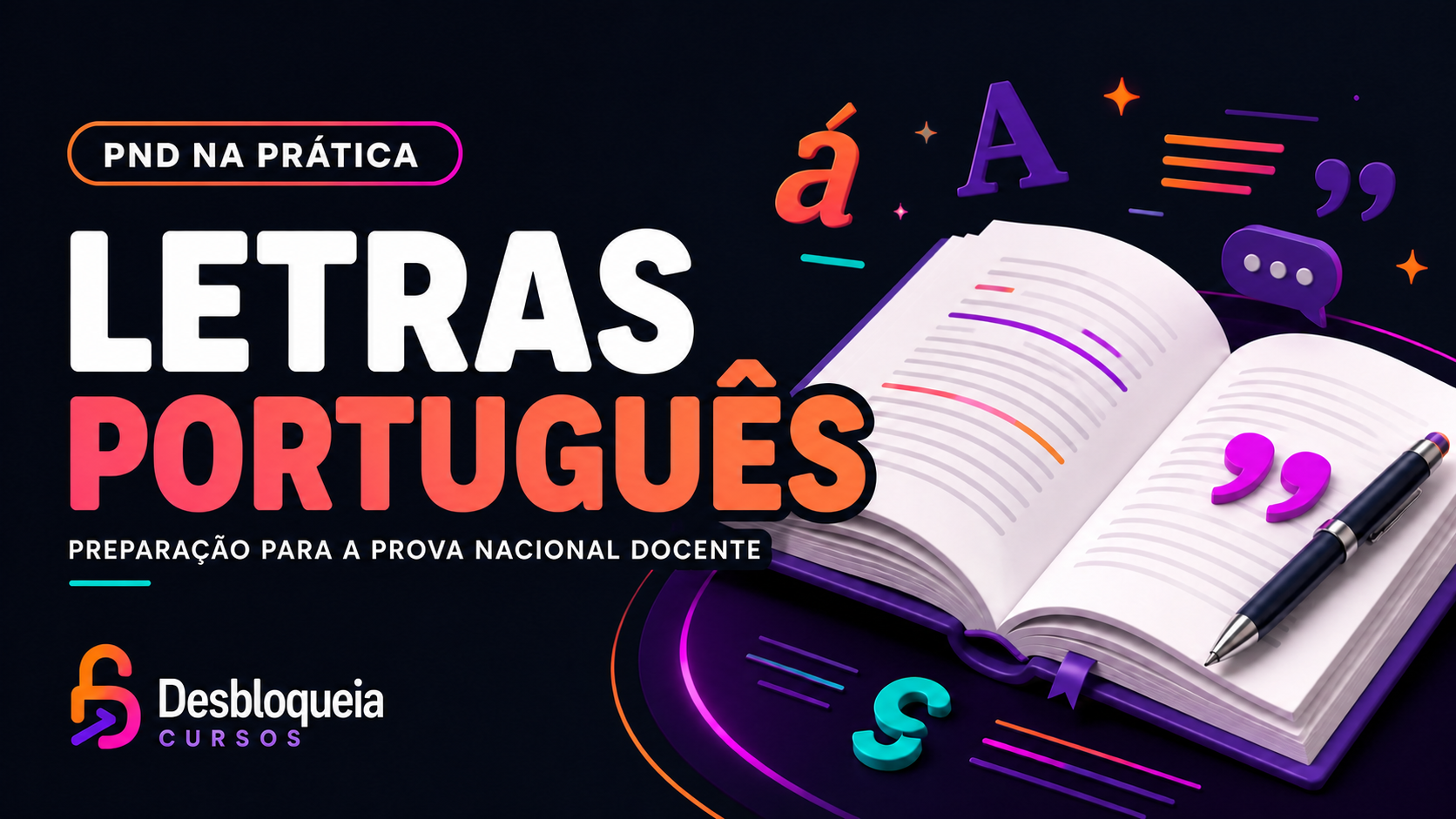 PND na prática - LETRAS PORTUGUÊS: preparação para a Prova Nacional Docente
